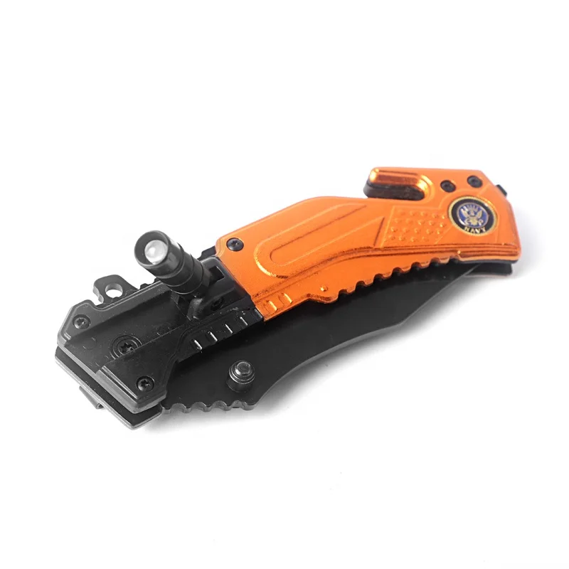 survival folding combat Outdoor camping edc tool pocket  440 stainless steel blade knife