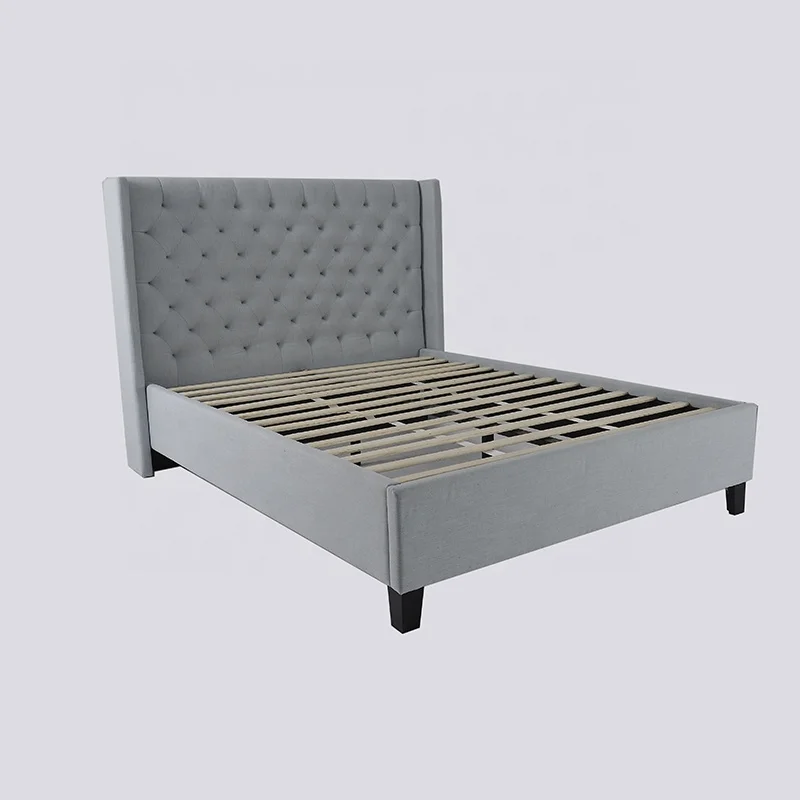 Grey Modern Luxury King Queen Double Size Bedframe