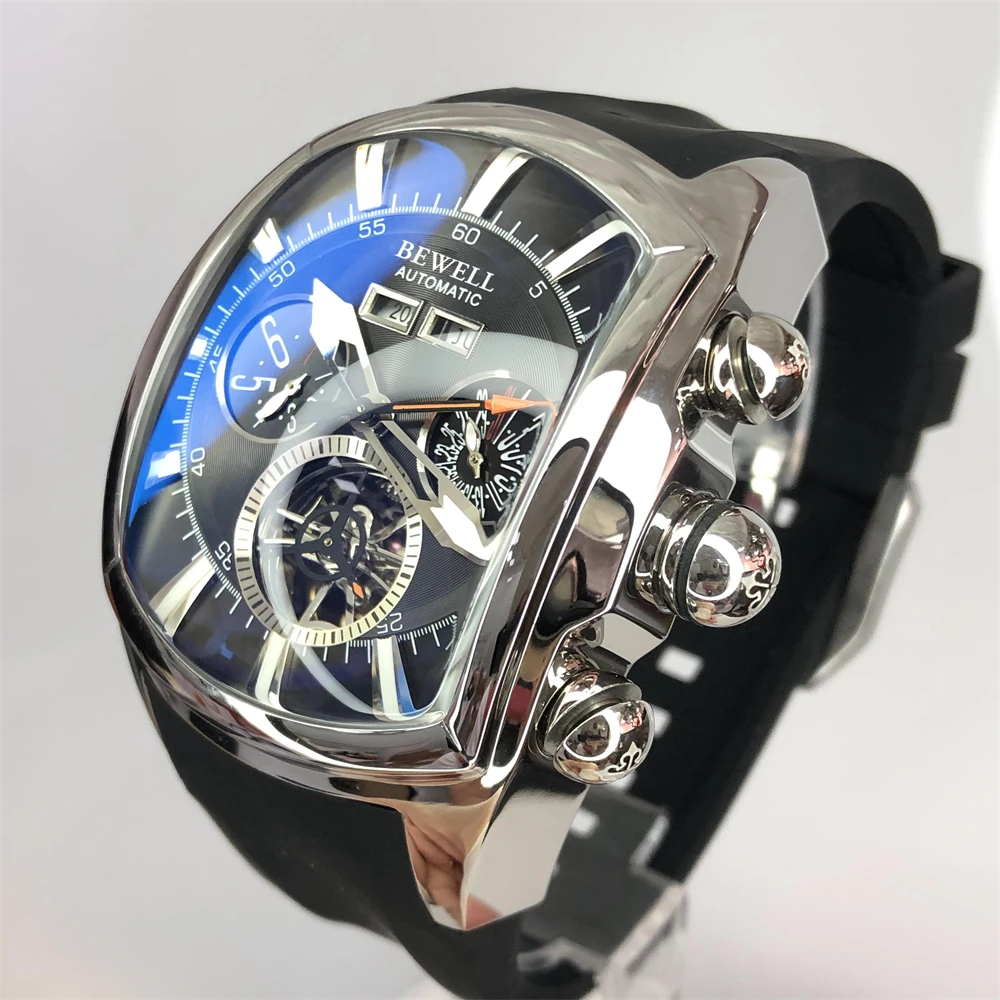 Premium Custom Mechanical Watch Chronograph 5ATM Water Resistant Luxury Man Wrist Watches For Men Dress