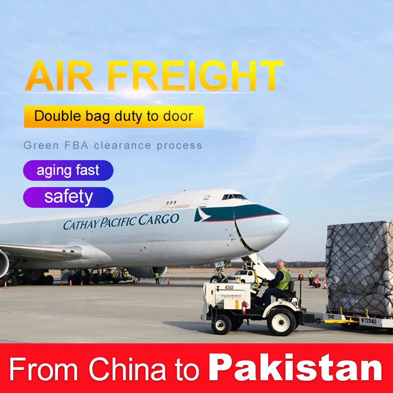 Cheap ddp door to door air freight forwarder from china to pakistan china shipping agent