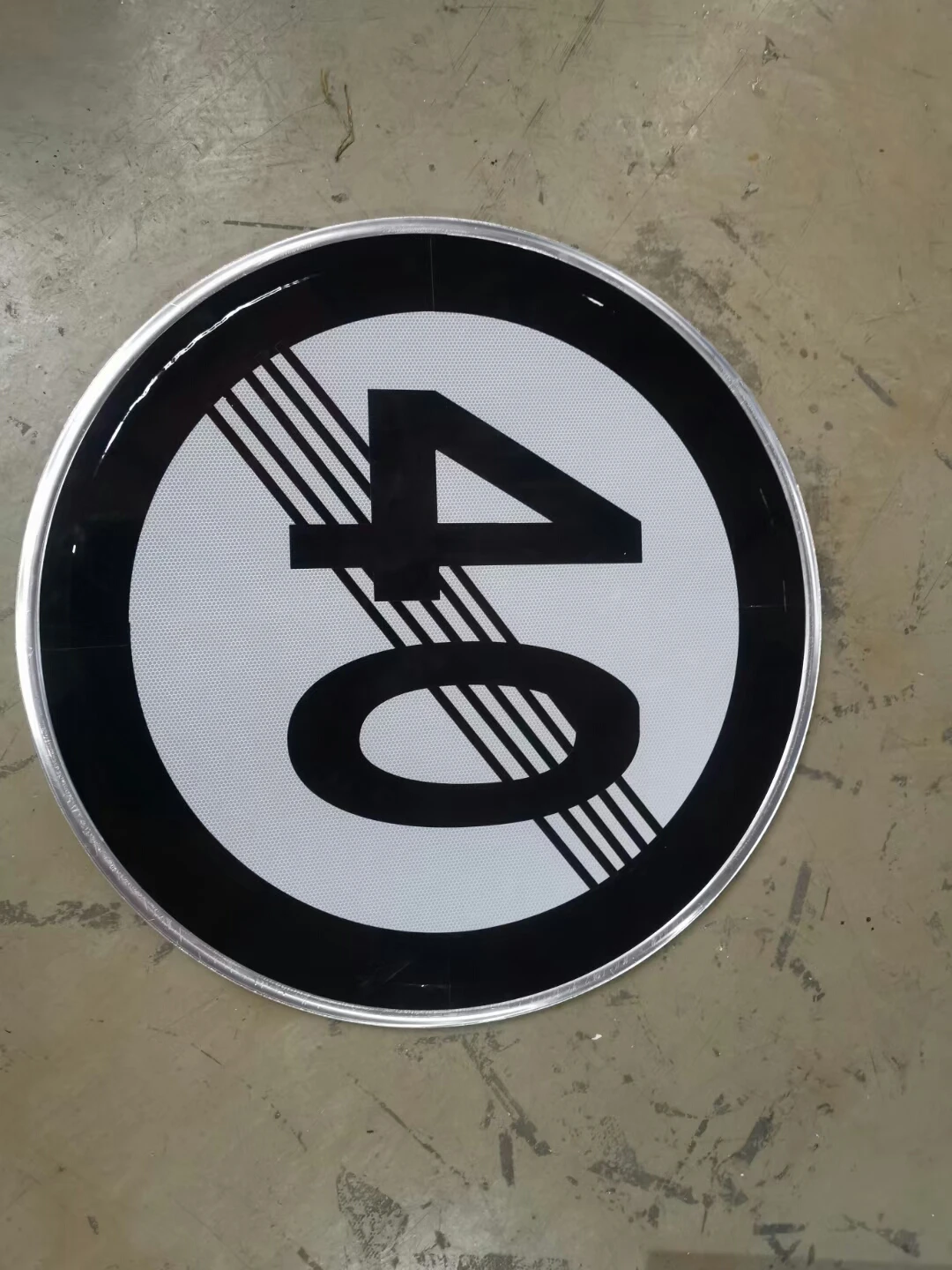 High Visibility Customized Traffic Reflective Road Sign Sticker for Warning Board