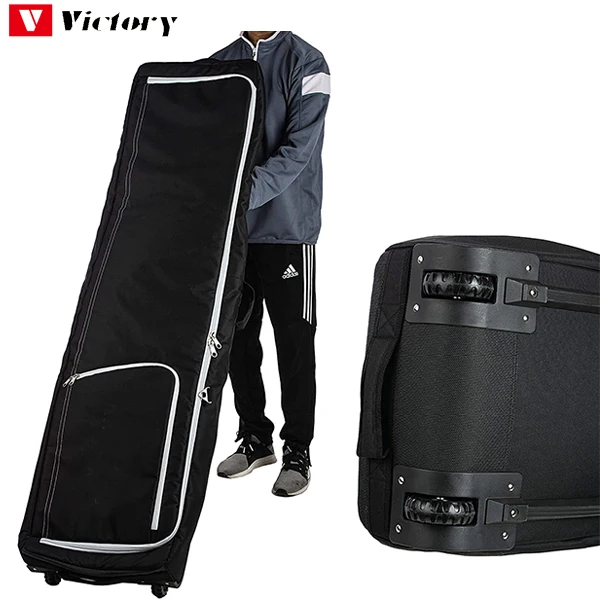 2022 Padded More length 152cm ski bags with wheels wheeled ski bag ski bag with wheels