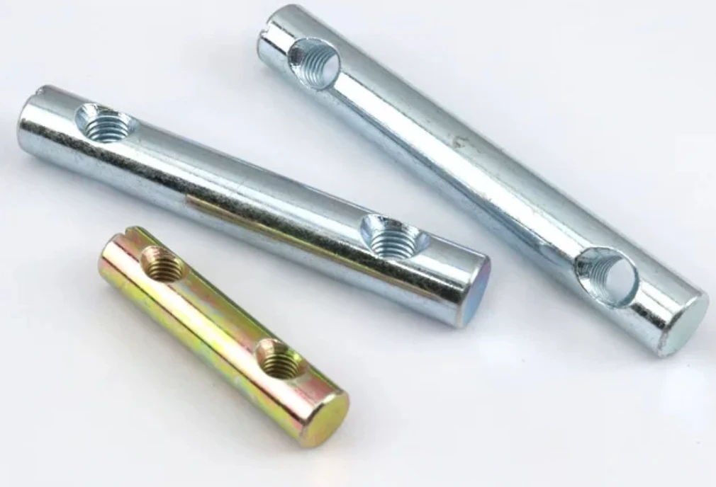 Slotted Double Hole Nut M6 Hammer Nut M8 Furniture Connector Hardware Accessories