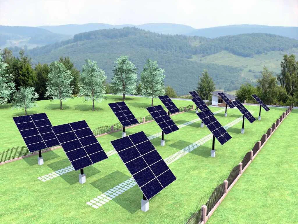 7 5kw Dual Axis Tracker Solar Tracking System Sun Tracker 2 Axis Solar Tracking System Solar Panel Tracking Axis Pv System IP66