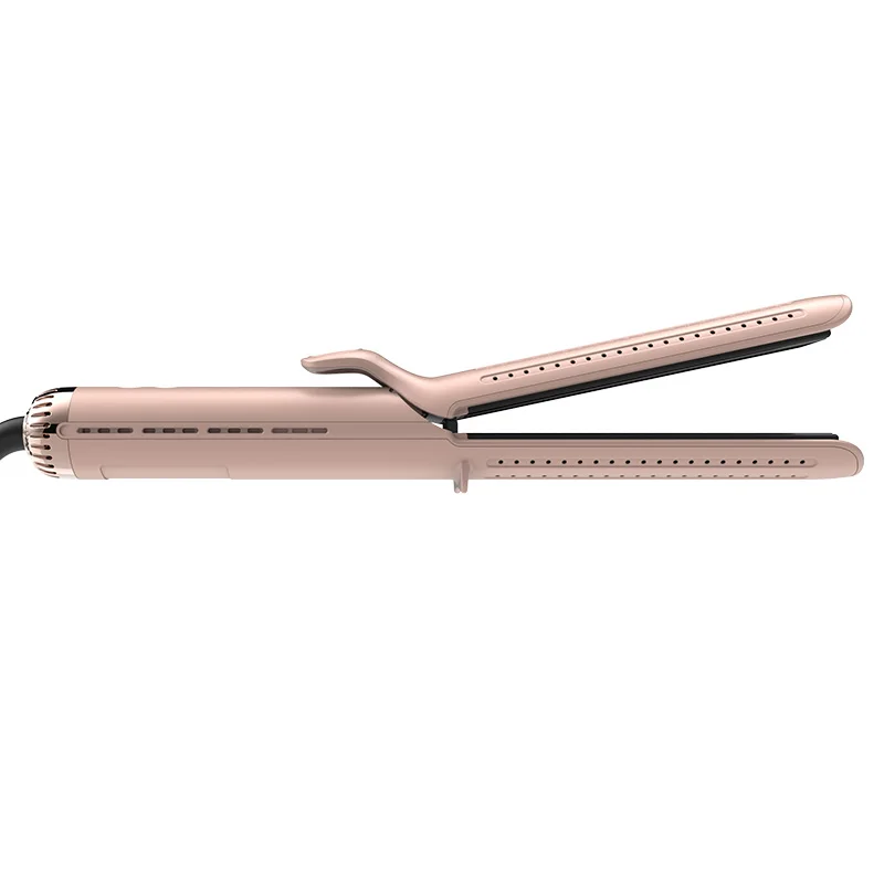 Ionic Ceramic Technology ceramic titanium plates Curling Iron & Flat Iron Hair Straightener with 360 Cool Air Vents