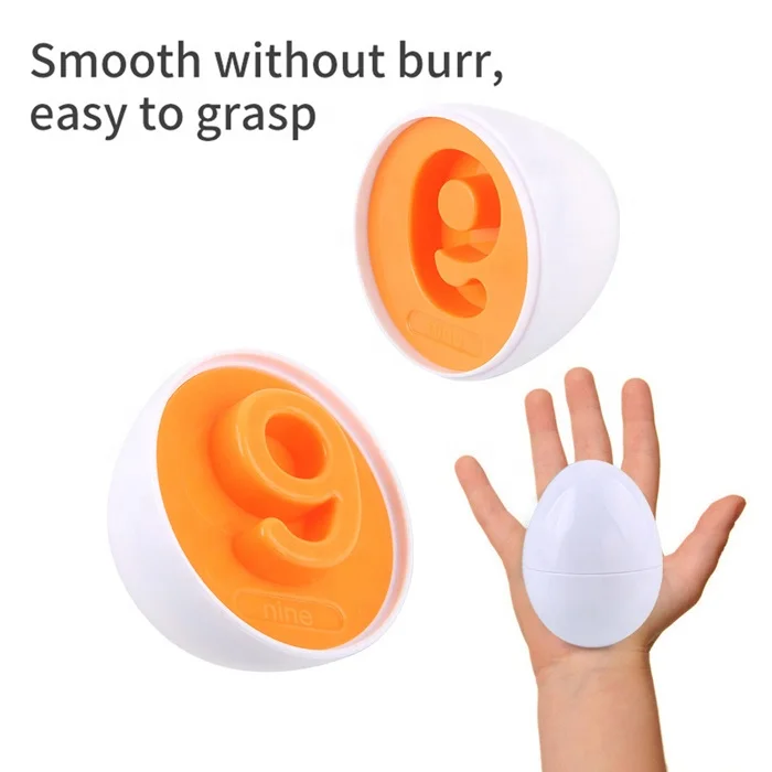 Montessori Educational Toys 26pcs Number Matching Eggs Game Learning Color and Number Recognition Sorter Puzzle Match Eggs Set