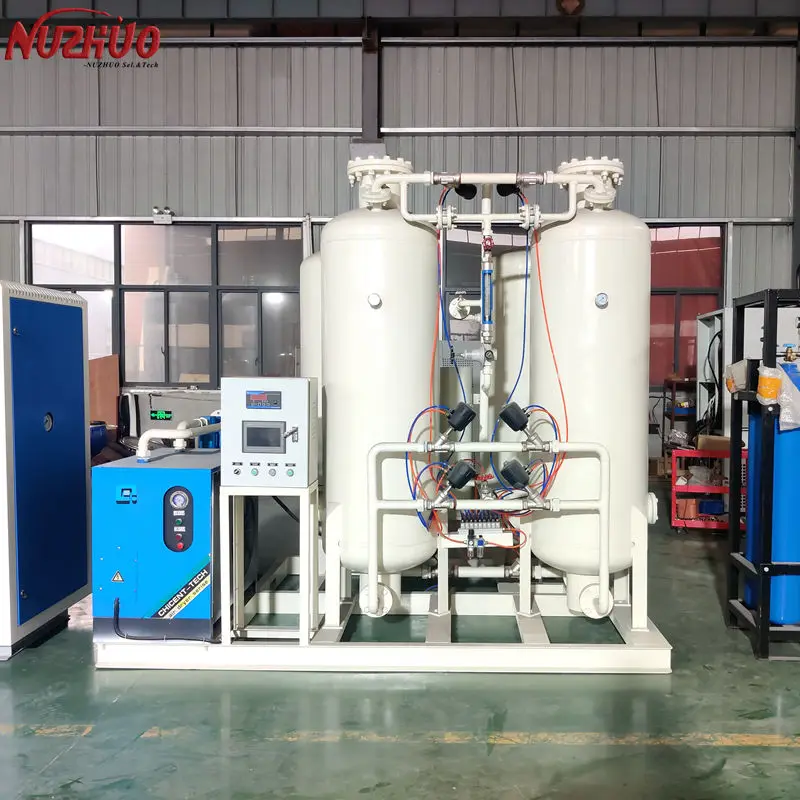 NUZHUO Oxygen Station Best Selling PSA O2 Plant For Combustion High Purity Industrial O2 Generator