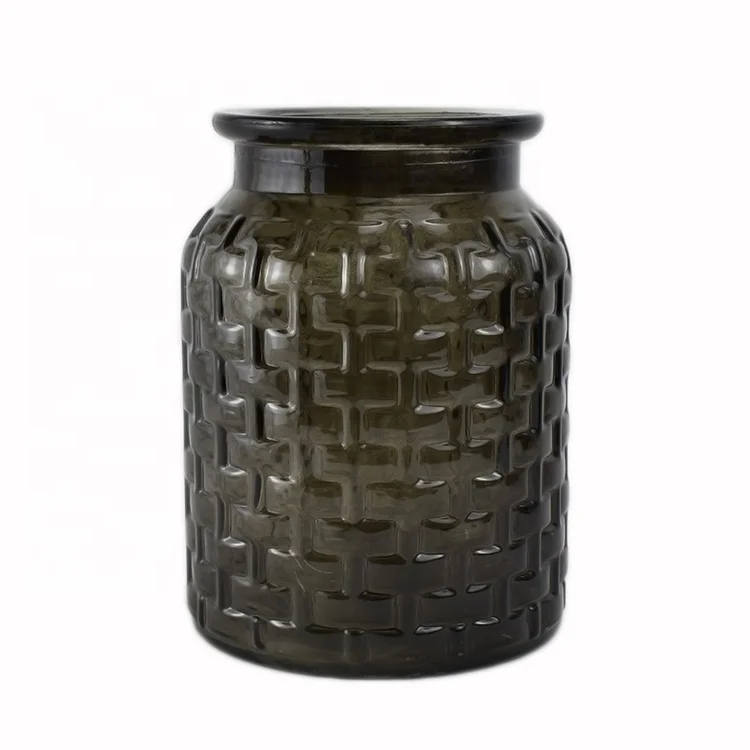 Прозрачный стеклянный контейнер для цветочной вазы