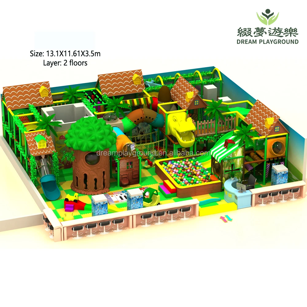 Dream customizable kids play area indoor sports entertainment center playground equipment in various styles for same area