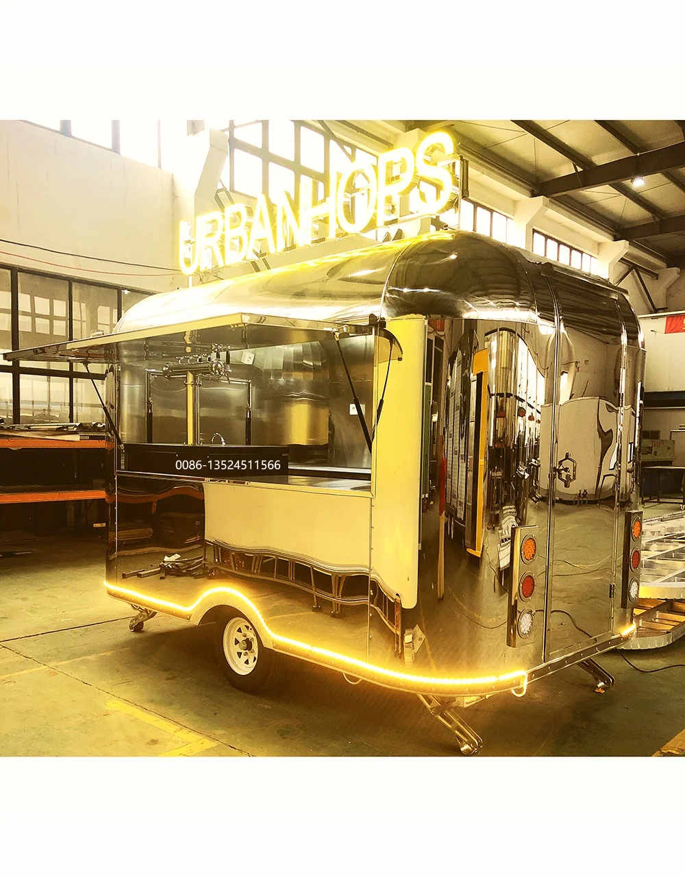 Food Lark Concession Fun Food Concession Trailer  mobile food cart