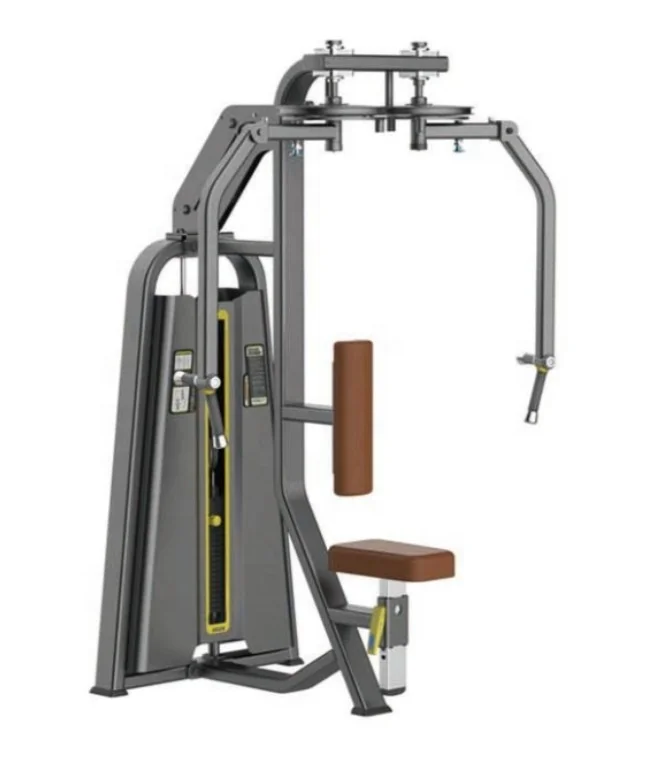 Cheap price pin load strength gym exercise equipment vertical row machine fitness rowing machine