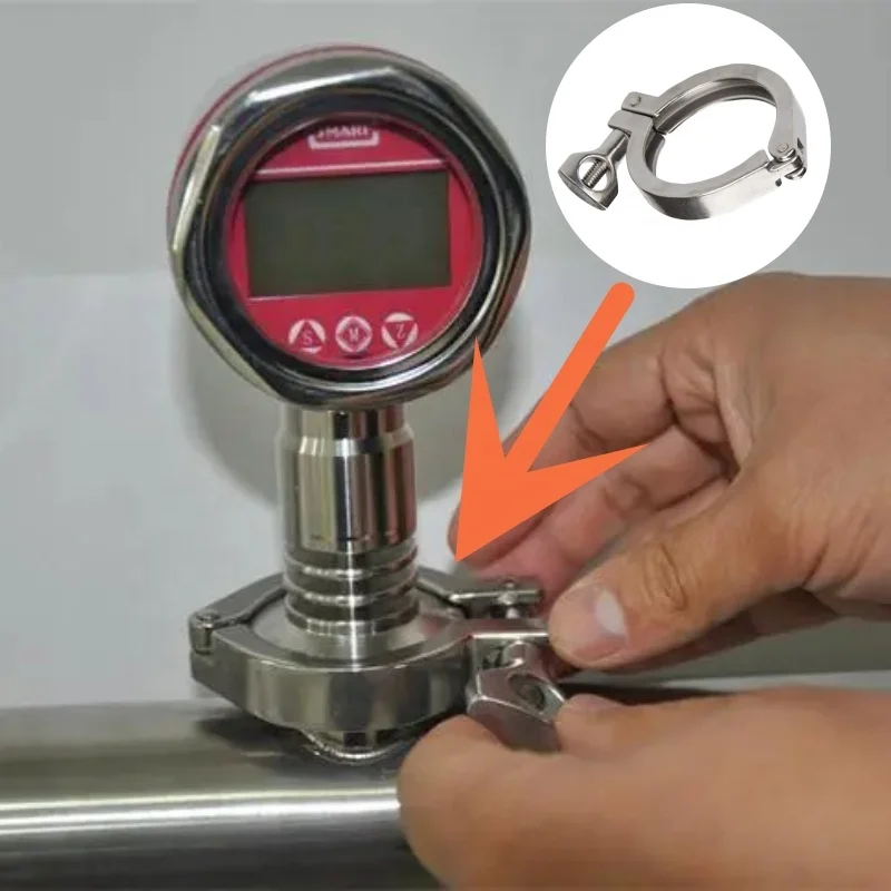 German American Style Throat Clamps Single Ear Double Wire Strong/Heavy/Rubber Strip/Hand Twisted Hose Clamp/Gas Pipe Clamp