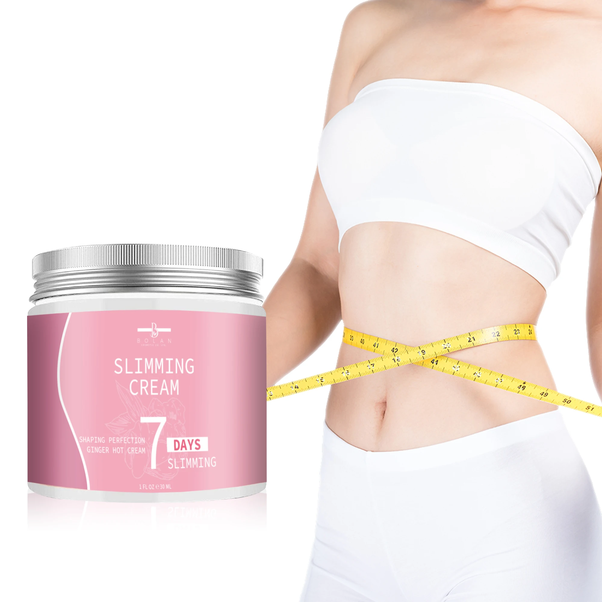 Wholesale natural organic 7 days quickly anti cellulite hot cream body slimming stomach fat burn tummy Slimming Cream for women
