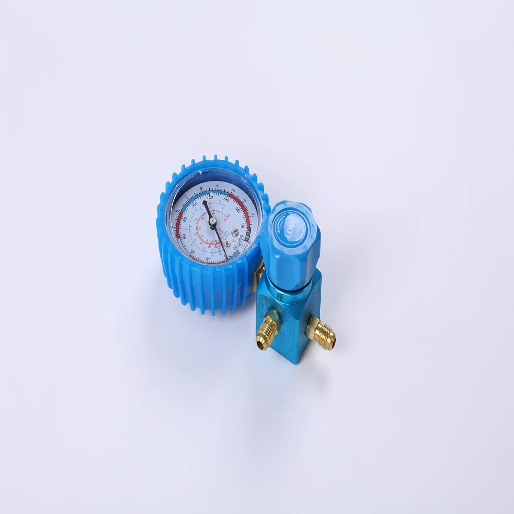 Single Digital Manifold Gauge Valve for Low & High Pressure for Refrigerant R134A/R22/R404A/R406A