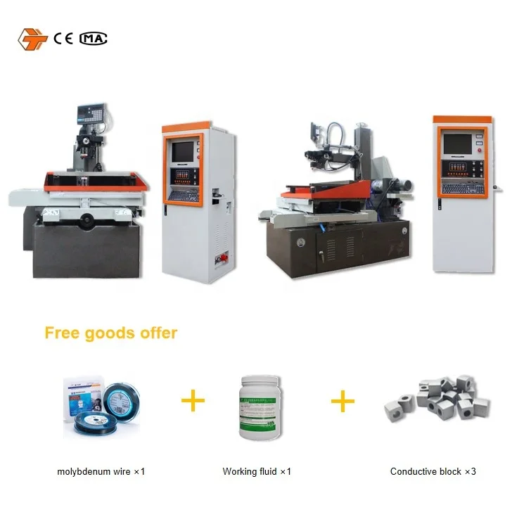 New Design Low Price DK7755 Integrated High Accuracy Big Taper Wire Cut Edm Machine Molybdenum Wire Cutting Machine