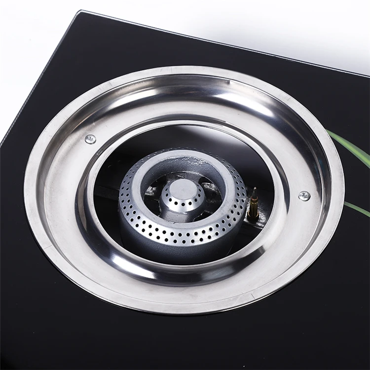 
Household Tempered Glass 2 Burner Gas Cooking Stove 