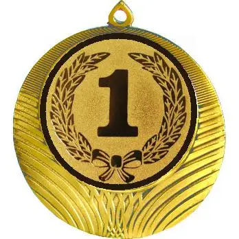Manufacturer Commemorative 50mm Russian Golden Star Metal 1st/2nd/3rd Number Medal