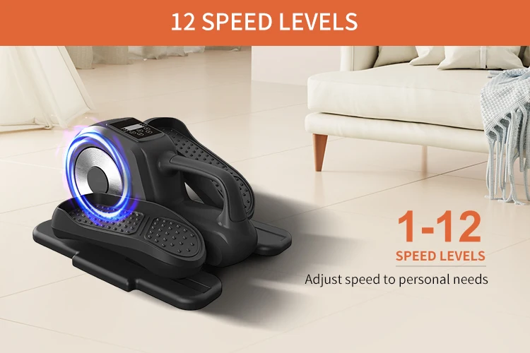 Customizable Color Mini Home Elliptical Exercise Machine Black Stair Stepper for Fitness Training