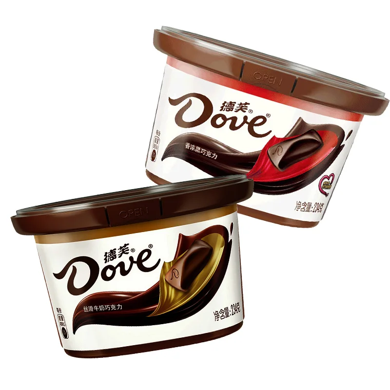 High quality Wholesale Delicious Sweet Taste Dovves 234g milk Chocolate Hot Selling Exotic Snacks