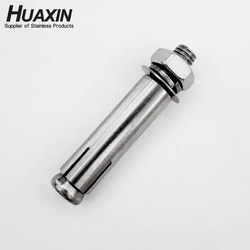 Grade 304 Stainless Steel Hex Head Sleeve Anchor Bolt  Expansion Anchor/Wedge Anchor Bolt M10*100