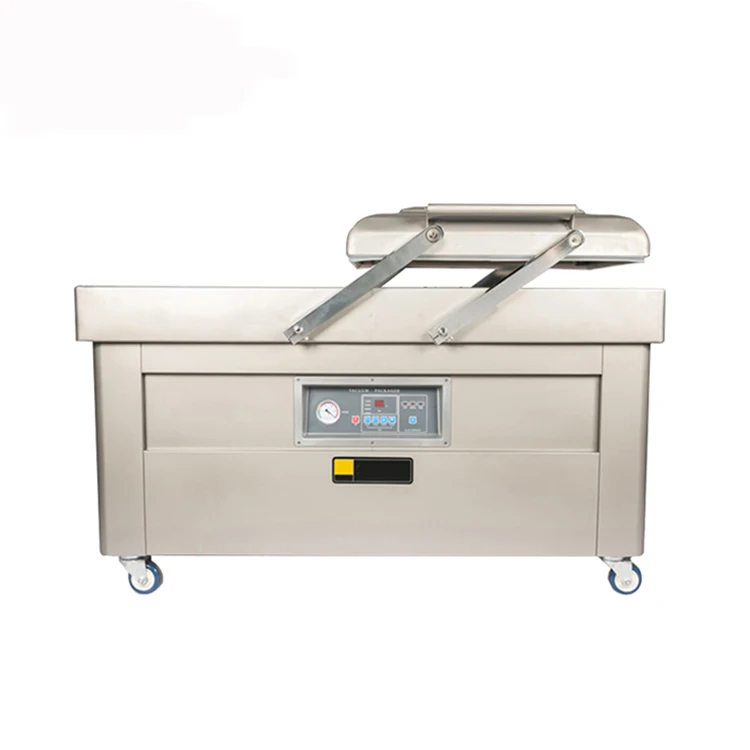 Double Chambers Vacuum Bag Sealing Packer Automatic Vacuum Sealer Packaging Machine