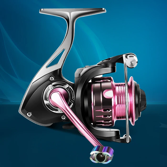 CNC Metal Spinning Fishing Reels 4+1BB 5.2:1Fishing Reel Spinning 9kg Max Drag Fishing Reel Saltwater For Bass Big Game