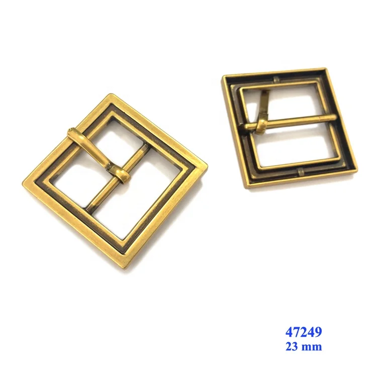 
Factory price men footwear decoration Arabic metal sandal shoe buckles 