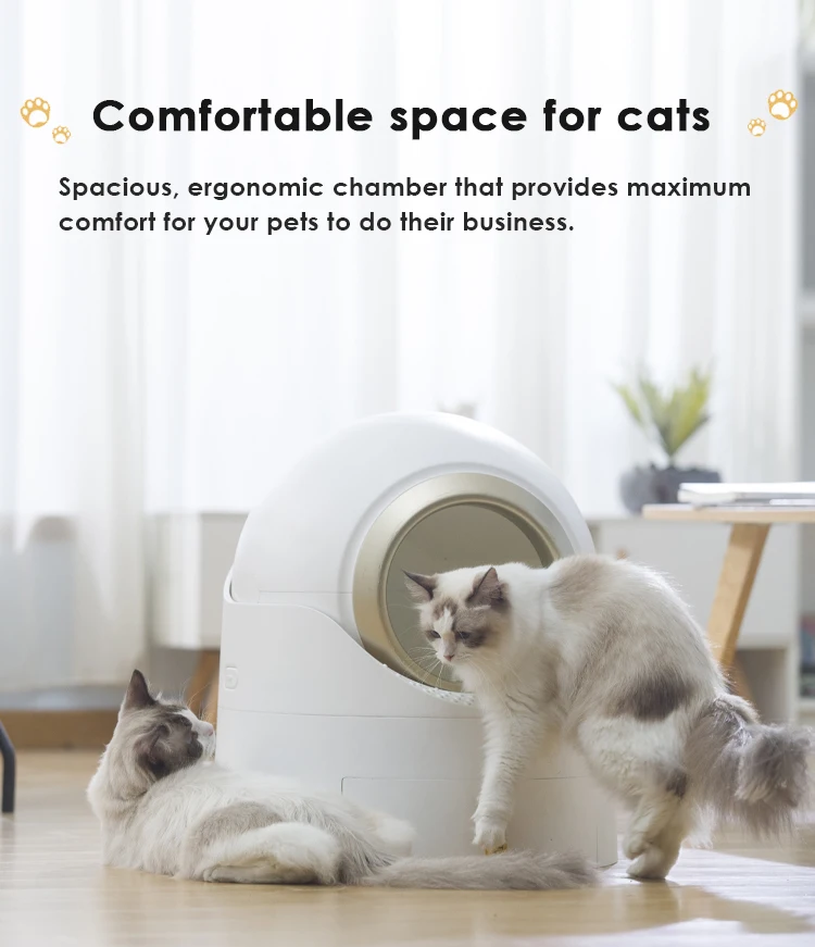 Semi-automatic Shovel Excrement Tools Drawer Cat Litter Box Intelligent Cat Toilet