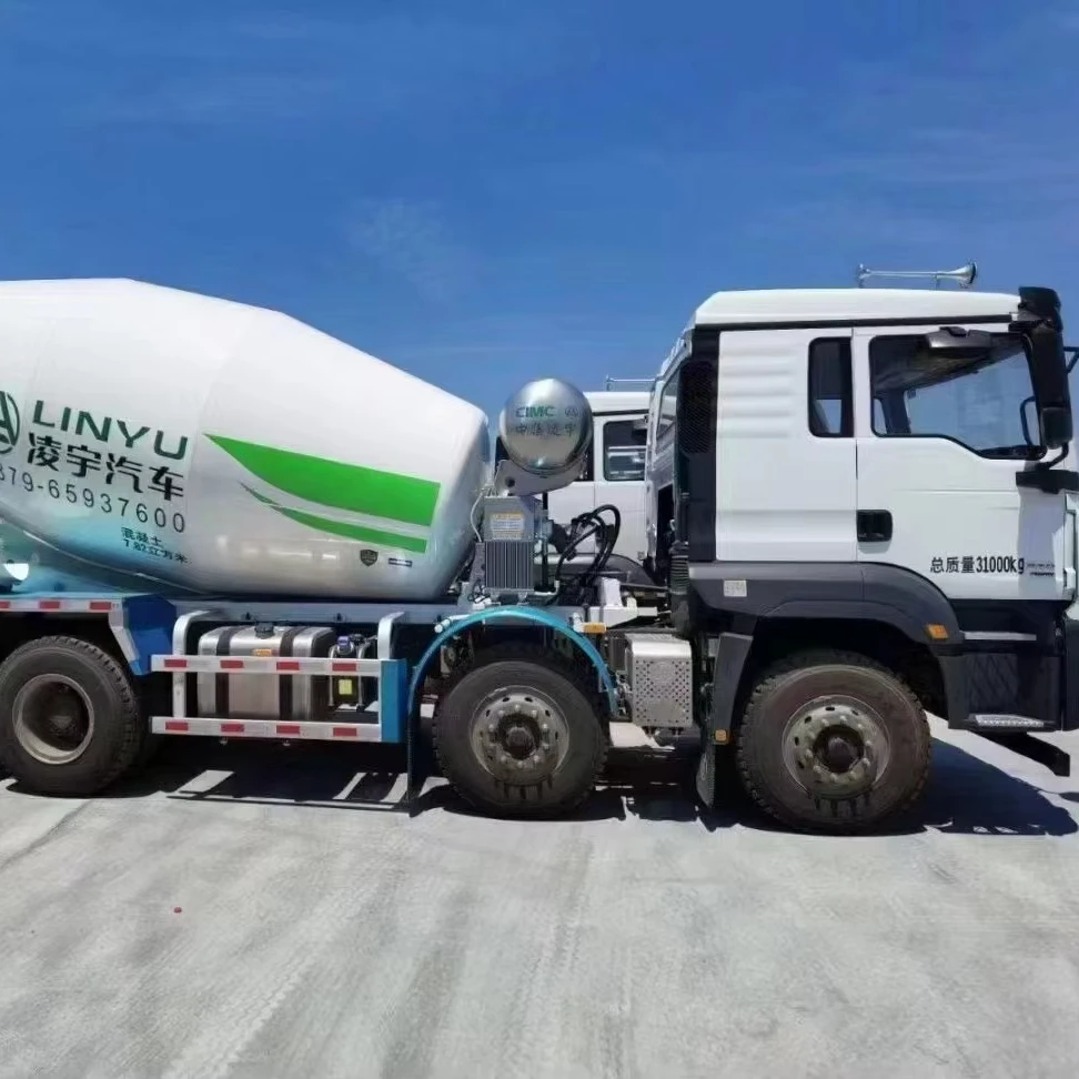High Quality And Cost-effective Concrete Equipment Inventory 12 Cubic Meters Concrete Mixer Truck For Sale