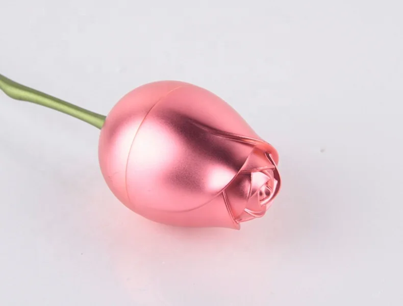 FC-9002 artificia flower metal rose plating arts and crafts valentine gifts