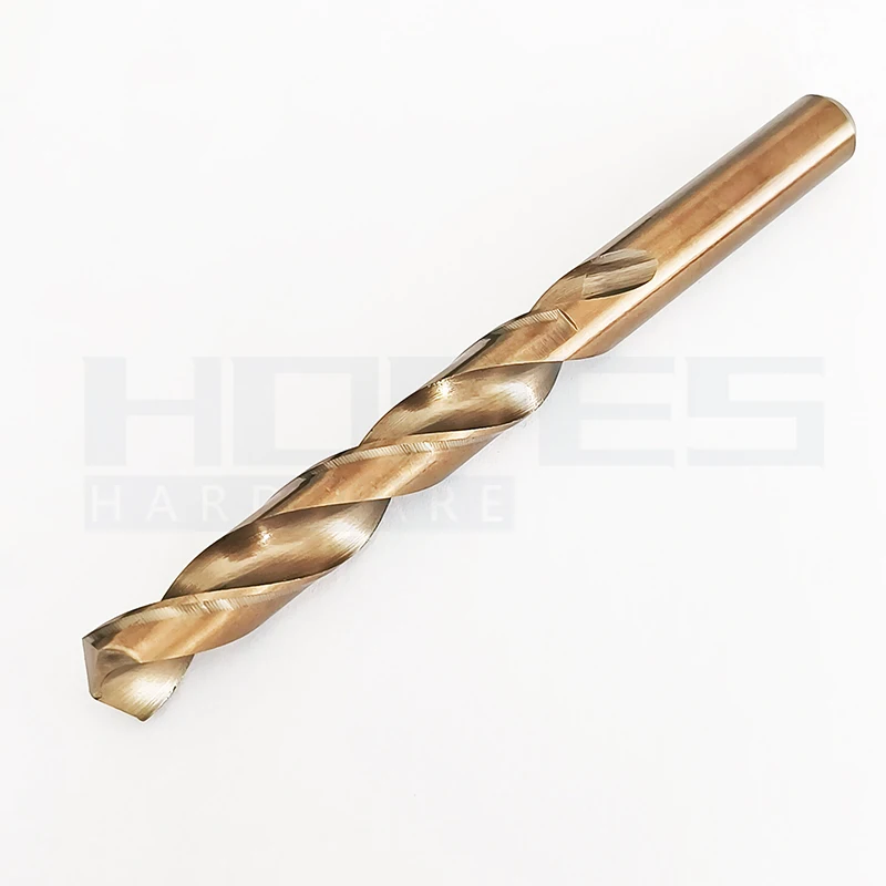 High quality 1.0-20mm HSS M35 Co5 Cobalt Twist drill bits with straight parallel shank for stainless carbon steel