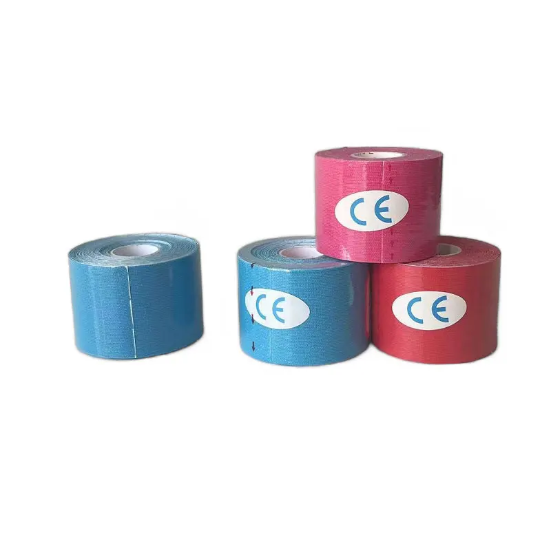 Factory OEM print logo waterproof 10cm medical kt sports kinesiology tape