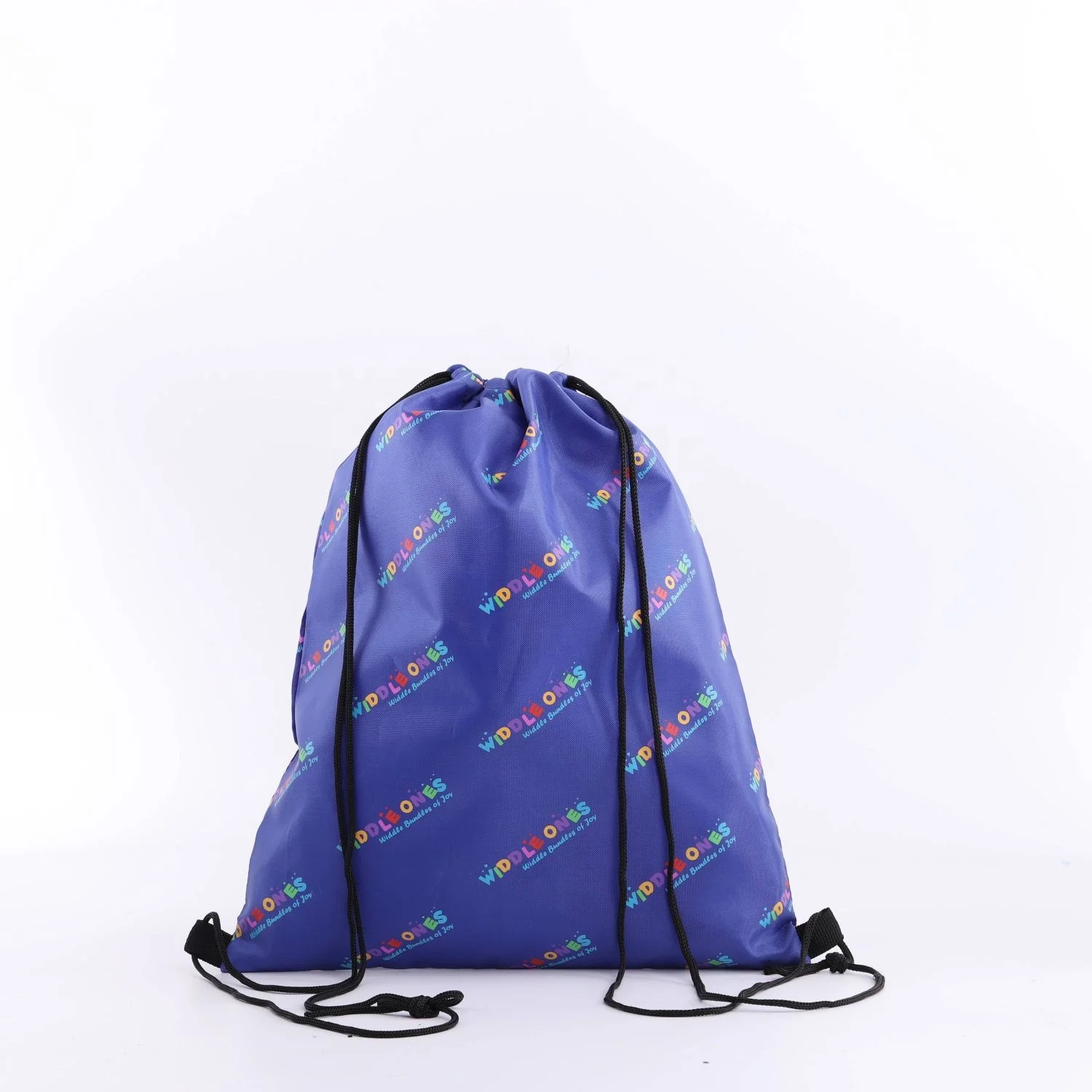 Hot Sale Full Color Waterproof Nylon Polyester Drawstring Bag Backpack