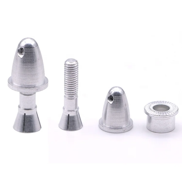 CNC Turning Aluminum Brushless Motor Parts Prop Bullet Propeller