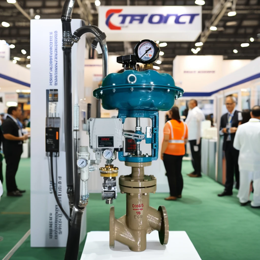 Pneumatic Flow Pressure Regulator Control Valve