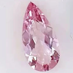 Pear Shape 5x3mm~18x13mm Good Quality Medium Pink Color precious faceted stone supplier making jewelry Natural Pink Morganite