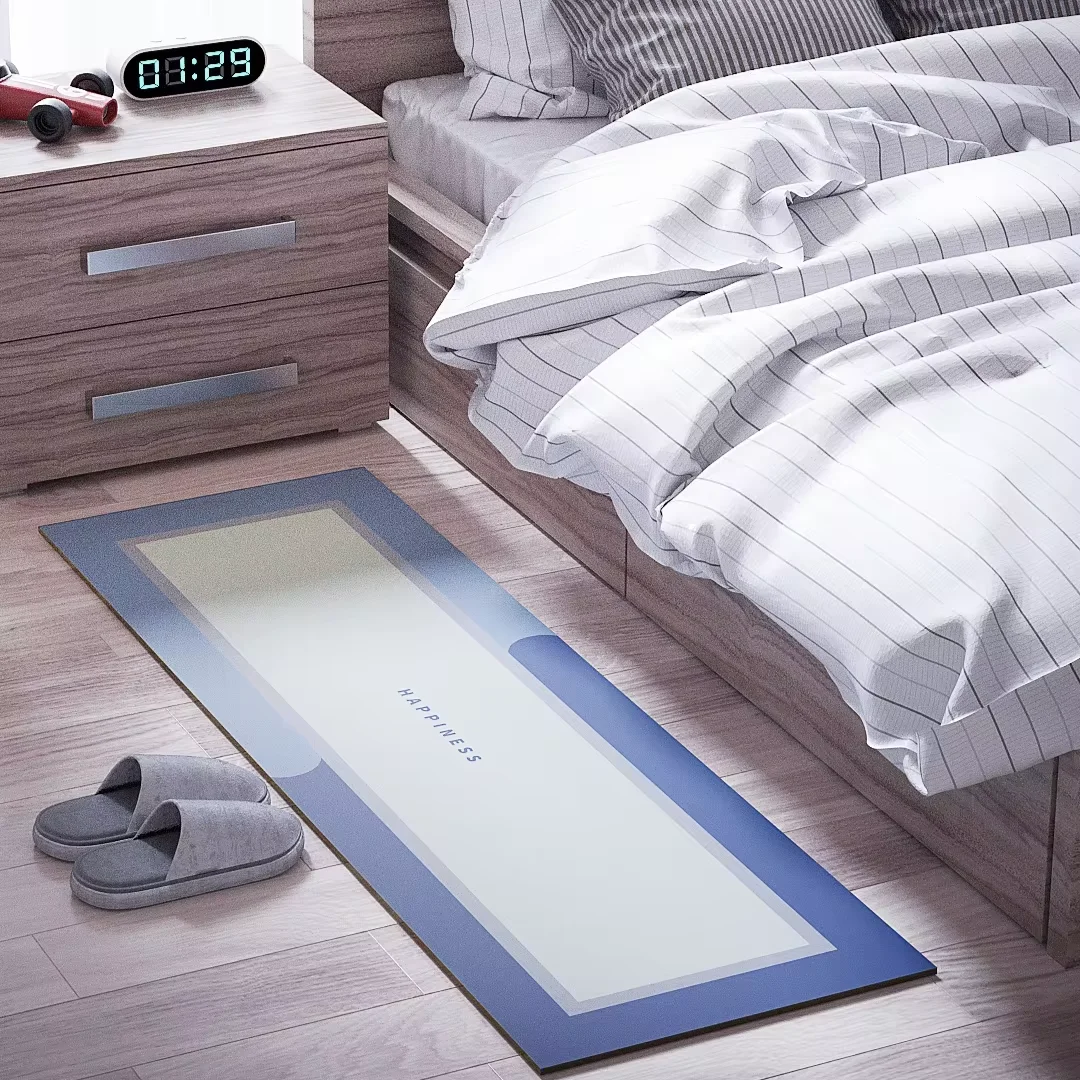 SHENGDE Tufted Anime Camping Toilet Cotton House Handmade White Runner Large Living Room Kitchen Roll Wholesale Carpet Area Rug