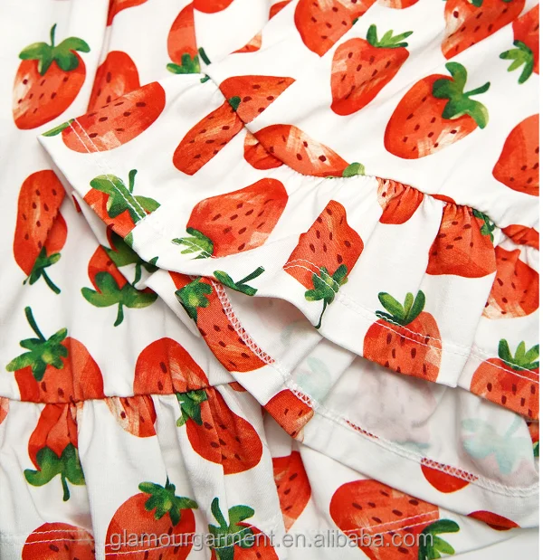 Children Clothing Ruffles Baby Girls Night Dress for Girls Cute Bamboo Pajamas Kids Long Sleeve Sleepwear Children