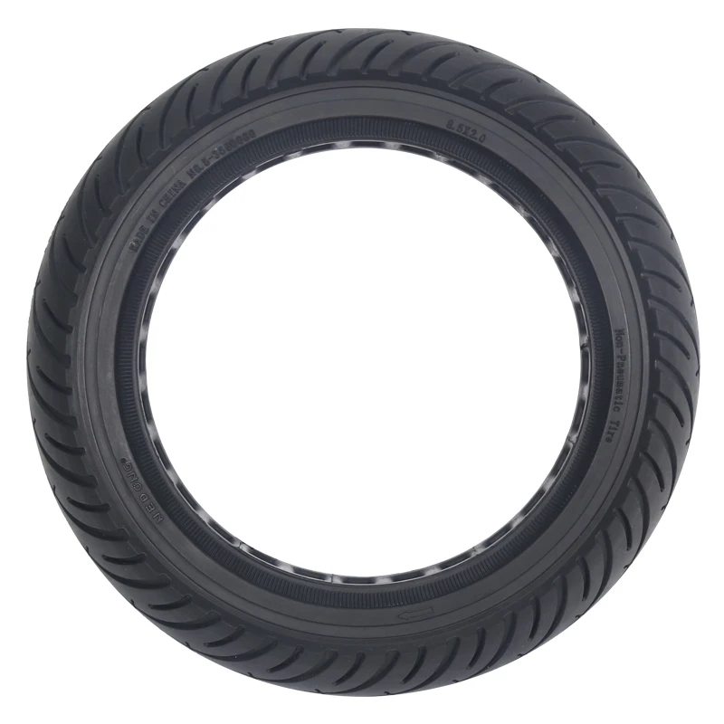 Nedong Scooter Spare Parts 8x2 inches Razor tire Rubber Explosion-proof Solid Tire