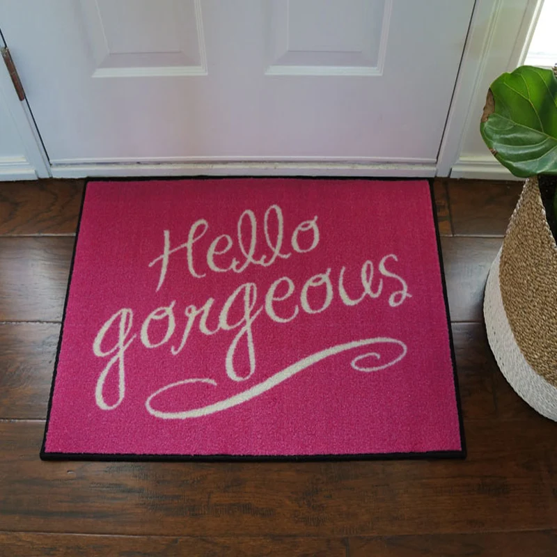 Outdoor Indoor Personalized Customs Rugs with Logo