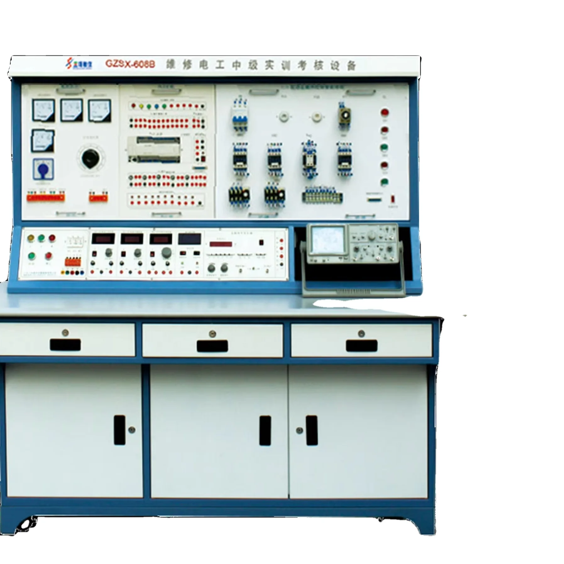 Hot Sale Electronic educational equipment Maintenance of Intermediate Electrician Training and Assessment Equipment