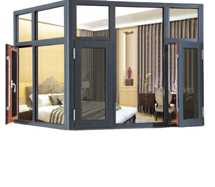 cheap price chinese Aluminum Casement Windows