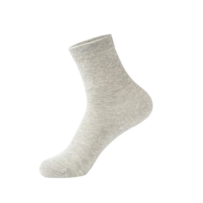 Сделать свой собственный лейбл бамбуковые носки до лодыжки для мужчин; Цвет черный белый делового стиля