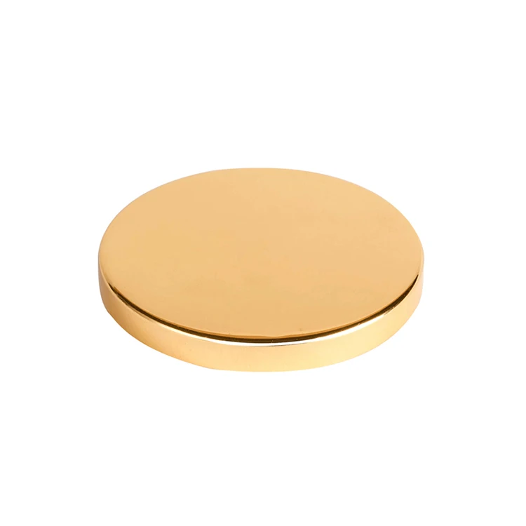 
Wholesale All Size Rose Gold Copper Metal Aluminum Candle Jar Lid with Silicone Gasket 