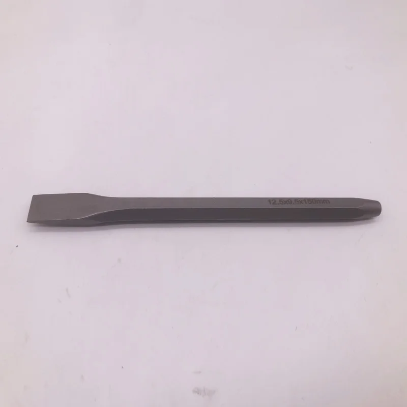 No.6S040 3-Piece Stone Cutter Cold Chisel Kit Chrome Vanadium Steel Blister Card Package