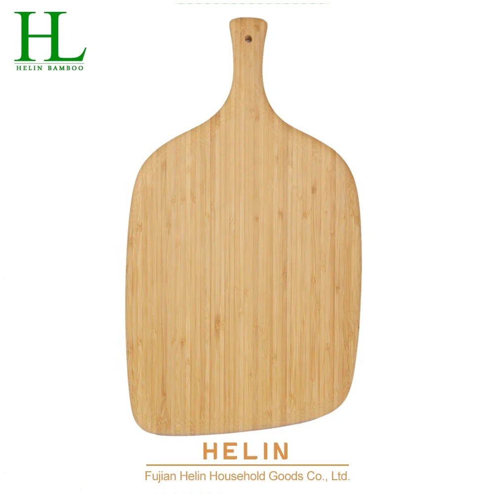 High Quality Bamboo Pizza Board Bamboo Cutting Board With Handle