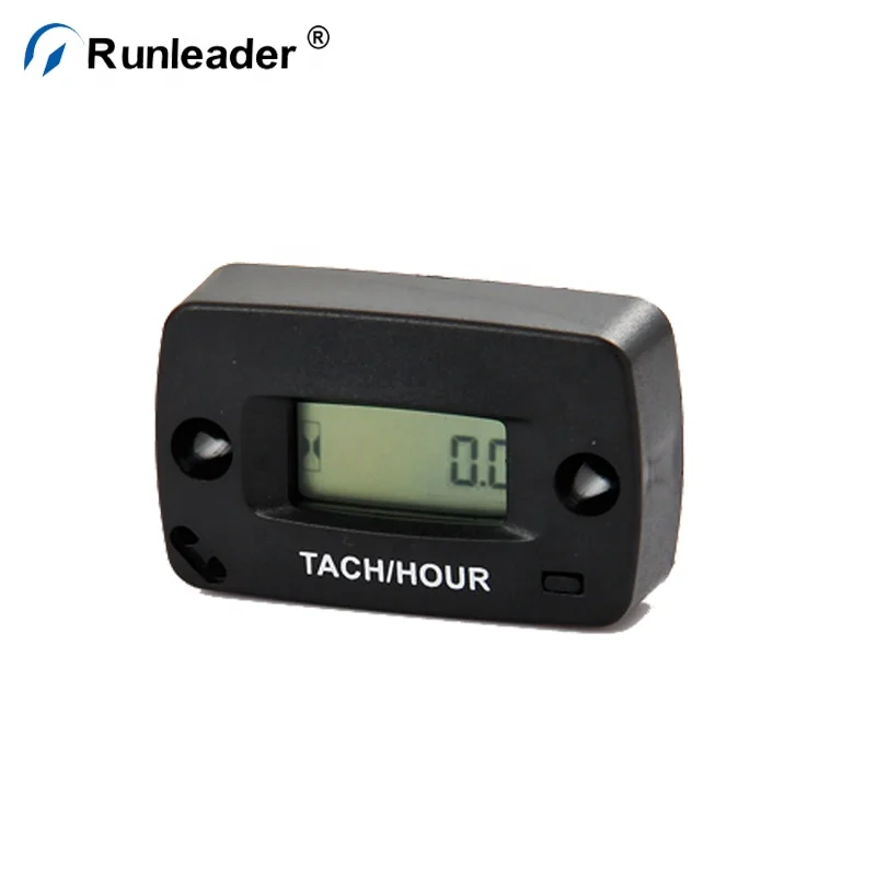 digital Tach Hour Meter Tachometer RPM Display For Motorcycle Electric Motors marine