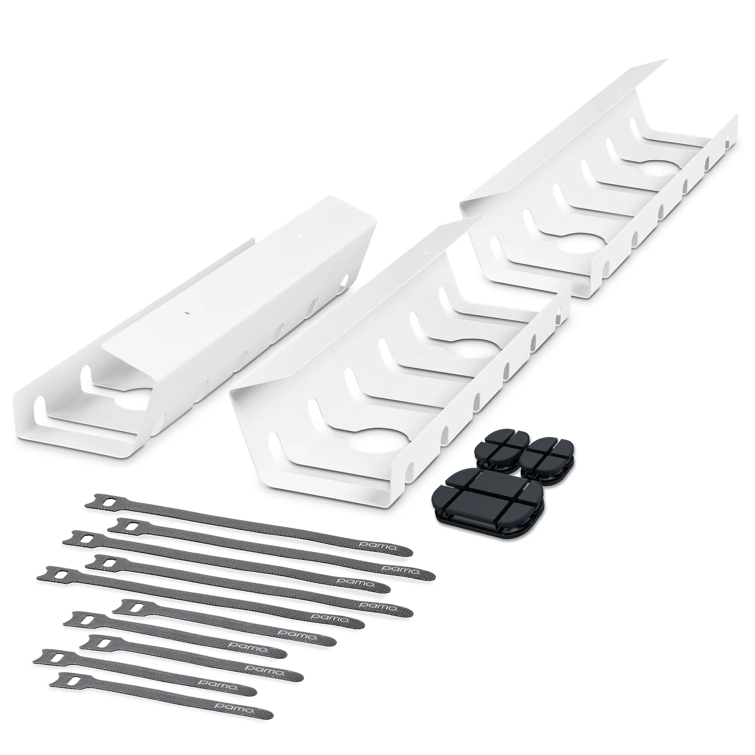 Under Desk Cable Management Tray Steel Cable Tray Ladder For Power Supply Wire Management Rack