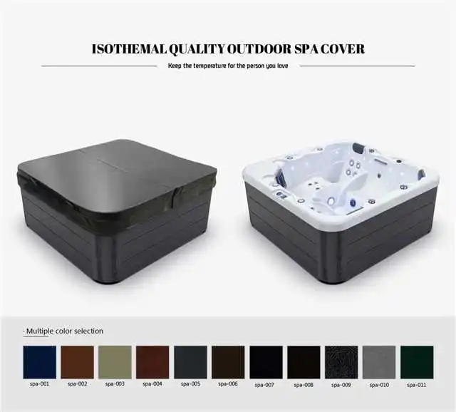 Long-Lasting Hard Hot Tub Lids Custom-Made EPS Insulation Foam Replacement Spa Covers