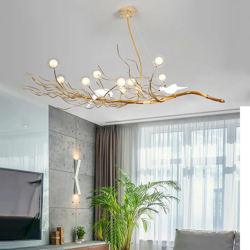 Modern Decoration Indoor Lighting Glass Iron Cluster Chandeliers Multi Glass Bubble Pendant Lamp